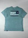 The North Face Sage Green Small Logo T-Shirt (L)