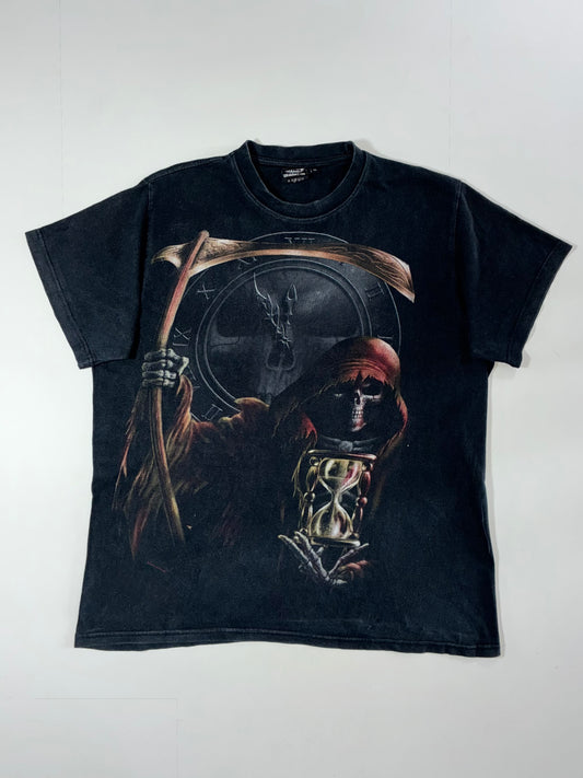 Spiral Direct Grim Reaper Graphic T-Shirt  (XL)