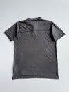 Lambretta Graphic Print Polo Shirt Grey (L)