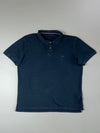 Tommy Hilfiger Navy Slim Fit Polo Shirt (2XL)