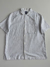 Gap Made With Linen Striped Short Sleeve Shirt (M/L)