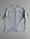 Gap Made With Linen Striped Short Sleeve Shirt (M/L)