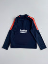 Nike FC Barcelona Dri-Fit Half Zip Drill Top - Navy (XS)