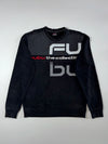 FUBU The Collection Embroidered Crewneck Sweatshirt  (M)