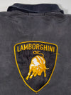 Lamborghini Embroidered Bull Logo Polo – Black  (L)