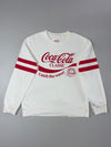 Coca-Cola Classic “Catch The Wave” Graphic Sweatshirt – White (S)