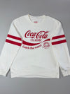 Coca-Cola Classic “Catch The Wave” Graphic Sweatshirt – White (S)
