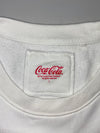 Coca-Cola Classic “Catch The Wave” Graphic Sweatshirt – White (S)