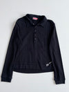 Big Train Ribbed Half-Snap Polo Shirt Women’s(S)