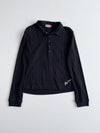 Big Train Ribbed Half-Snap Polo Shirt Women’s(S)