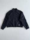 Adidas Cropped Bomber Jacket - Black (M)