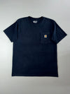 Carhartt Pocket T-Shirt – Faded Black, Relaxed Fit (XL)
