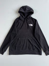 The North Face Classic Logo Hoodie - Faded Black Womens (M)