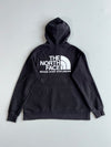 The North Face Classic Logo Hoodie - Faded Black Womens (M)
