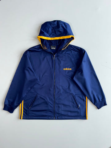 Vintage Adidas Mesh-Lined Hooded (2XL)