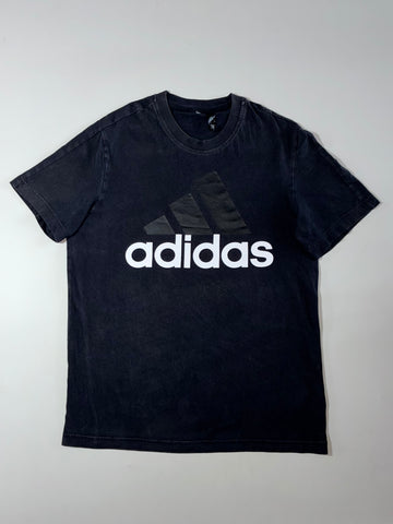 Adidas Big Logo Tee – Black  (M)