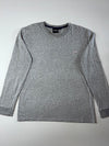 Superdry Long Sleeve Logo Tee – Grey  (M)