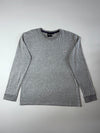 Superdry Long Sleeve Logo Tee – Grey  (M)