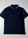Emporio Armani Tipped Collar Polo – Navy (XL)