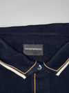 Emporio Armani Tipped Collar Polo – Navy (XL)