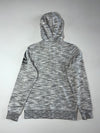 Reebok Space-Dye Full-Zip Hoodie – Grey Melange (S)