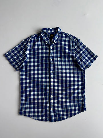 Lee Regular Fit Checked Short Sleeve Shirt (M)