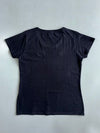 Fruit of the Loom | Rose Patch Tee BlackWomens  | (M)