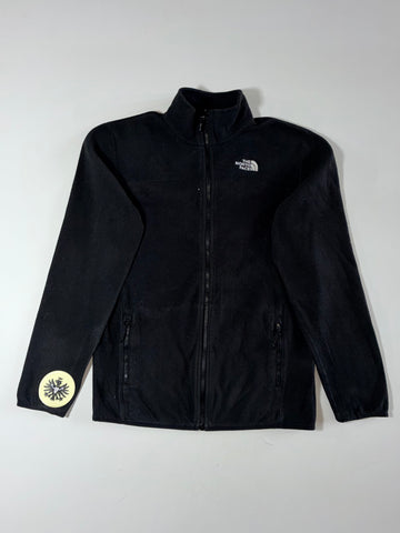 The North Face Fleece Full-Zip Jacket – Black (S)