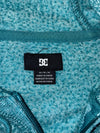 DC Shoes Marled Full-Zip Hoodie – Teal  (M)