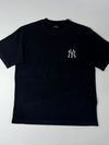 MLB New York Yankees Embroidered Tee – Black (L)