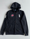 Polo by Ralph Lauren USA Flag Zip Hoodie(L)