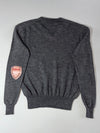Polo Ralph Lauren V-Neck Wool Sweater – Grey (S)