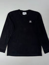 Adidas Originals Trefoil  Long Sleeve Tee – Black (L)