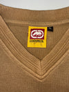 Vintage Y2K Ecko Unltd. Striped V-Neck Knit Sweater (XL)