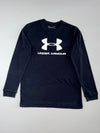 Under Armour Heatgear Logo Long Sleeve Tee (L)