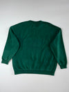 Roots Spellout Embroidered Crewneck Sweatshirt – Forest Green  (L)