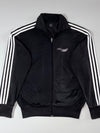 Adidas Originals Track Jacket – Black w/ White 3-Stripes (M)