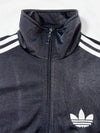 Adidas Originals Track Jacket – Black w/ White 3-Stripes (M)