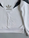 Adidas | Colorblock Crewneck Sweatshirt White | (M)