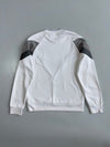 Adidas | Colorblock Crewneck Sweatshirt White | (M)