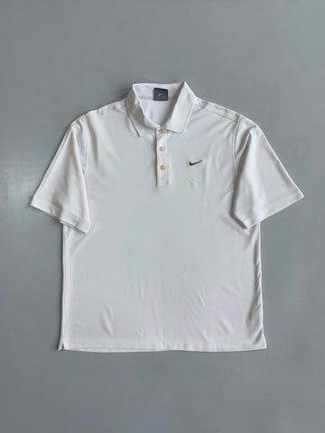 Nike Golf | Tour Performance Dri-Fit Polo White | (L)