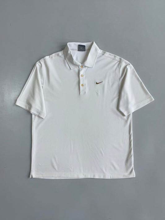 Nike Golf | Tour Performance Dri-Fit Polo White | (L)