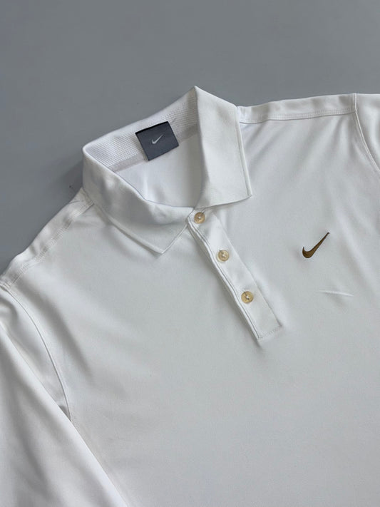 Nike Golf | Tour Performance Dri-Fit Polo White | (L)
