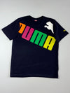 Puma Multicolor Spellout Big Logo Tee (L)