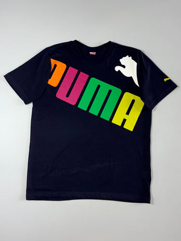 Puma Multicolor Spellout Big Logo Tee (L)