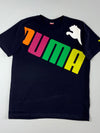 Puma Multicolor Spellout Big Logo Tee (L)