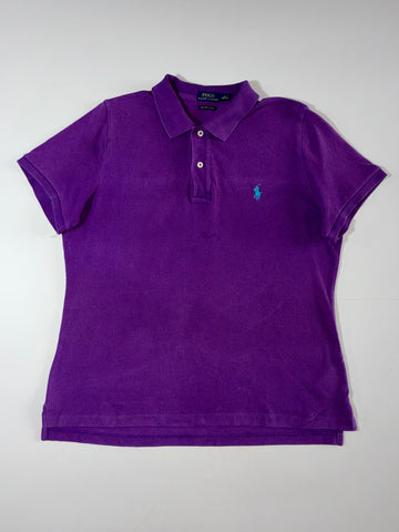 Polo Ralph Lauren Skinny Fit Polo – Purple  (L/XL)