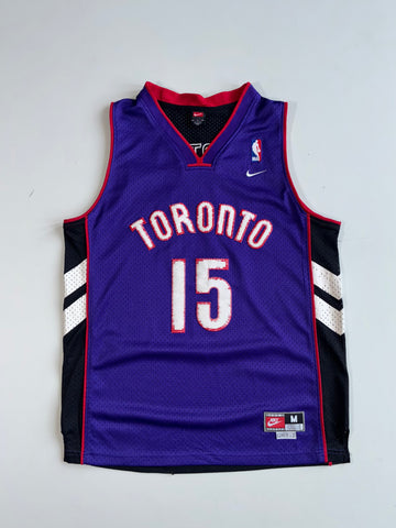 Nike NBA Toronto Raptors Vince Carter #15 Purple Swingman Jersey  (XL)
