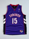 Nike NBA Toronto Raptors Vince Carter #15 Purple Swingman Jersey  (XL)