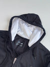 Lacoste Sport Black Blue Colorblock Full-Zip Hoodie (L)